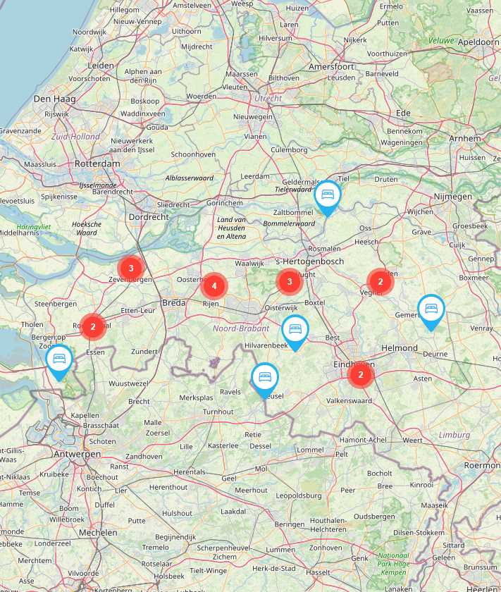 Noord-Brabant & Limburg Canvass