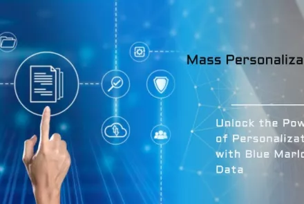 Mass Personalization Unlocking the Power of Blue Marloc's Data for Personalized Brochures